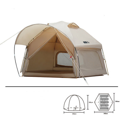 Outdoor Automatic Camping Tent – Thickened, Rainproof & Portable Folding Shelter