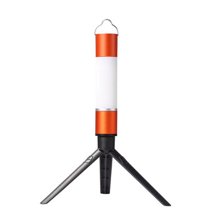 Rechargeable LED Torch – Telescopic Camping Light with Tripod Nut & Table Mode
