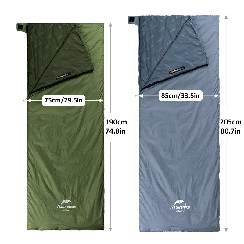 LW180 Ultralight Sleeping Bag – Cotton, Compact & Spring/Summer Ready
