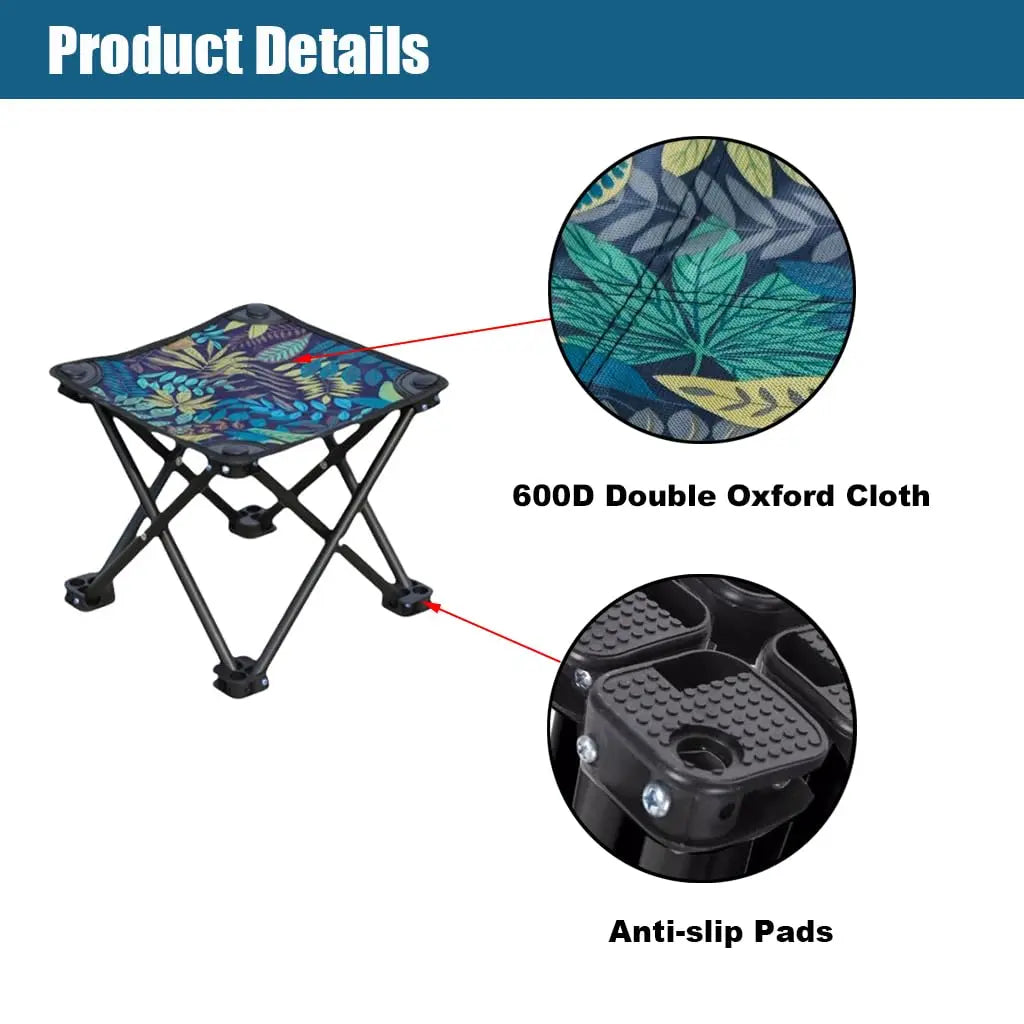 Portable Folding Camping Stool – Lightweight Outdoor Chair for Fishing, Hiking & Beach