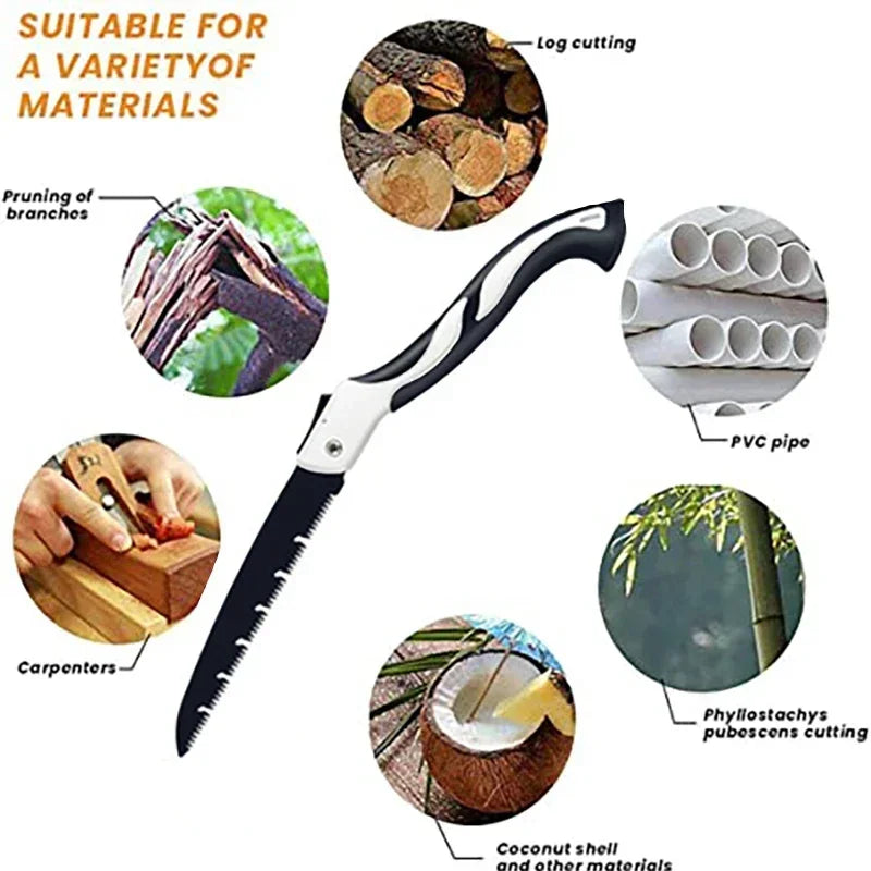 Portable Folding Saw – For Camping, Garden & Woodworking