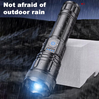 Needoras 500LM Rechargeable LED Camping Flashlight – Waterproof & USB-C Powered