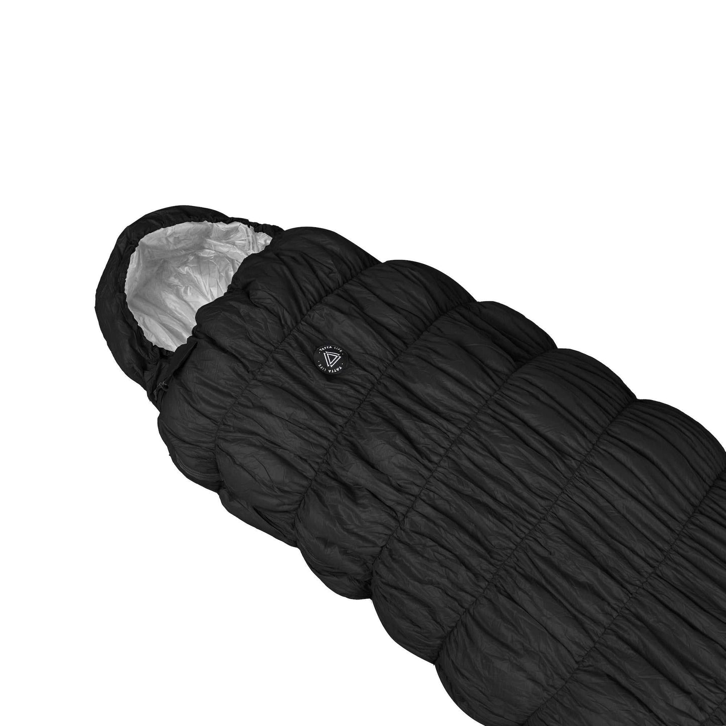 Goose Down Sleeping Bag – Lightweight & Warm, Black