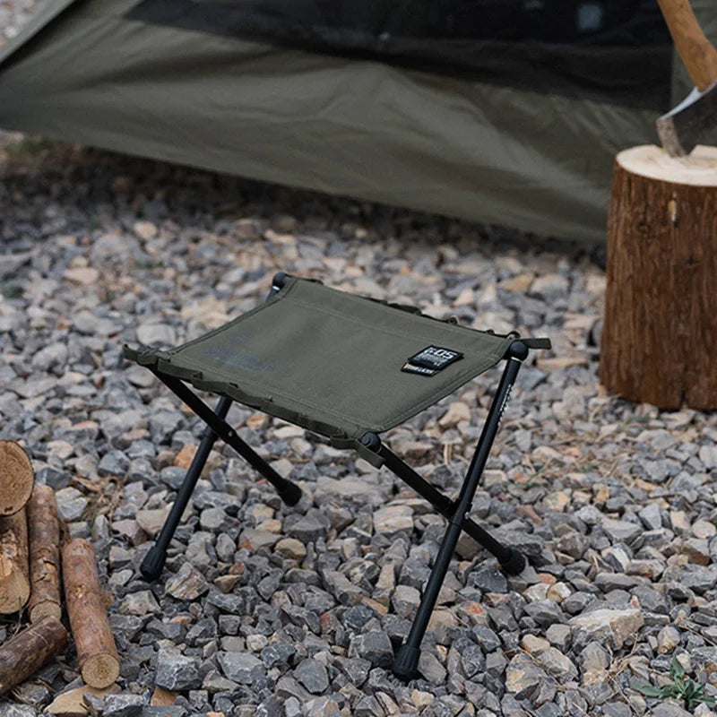 Ultralight Tactical Folding Chair – Aluminum Portable Camp Stool