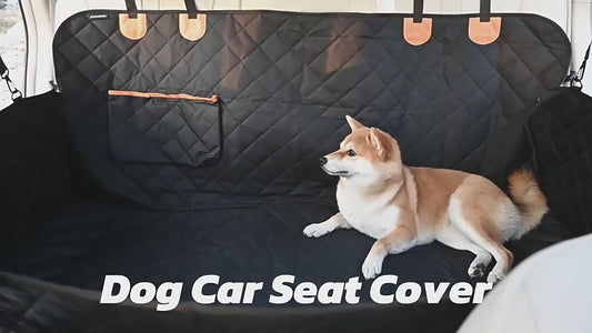 VEVOR Dog Car Seat Cover – 54x25.6 in, Waterproof 600D Back Seat Protector