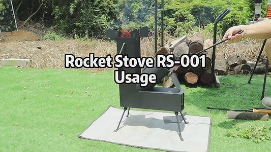 IronCore Outdoor Rocket Stove – Fire Up Anywhere
